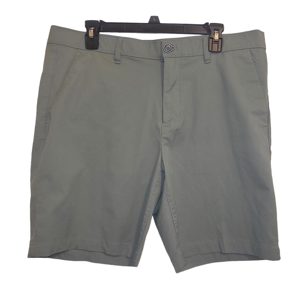 English Laundry Mens Shorts The Ceo Midway Chino Short Green Size 36